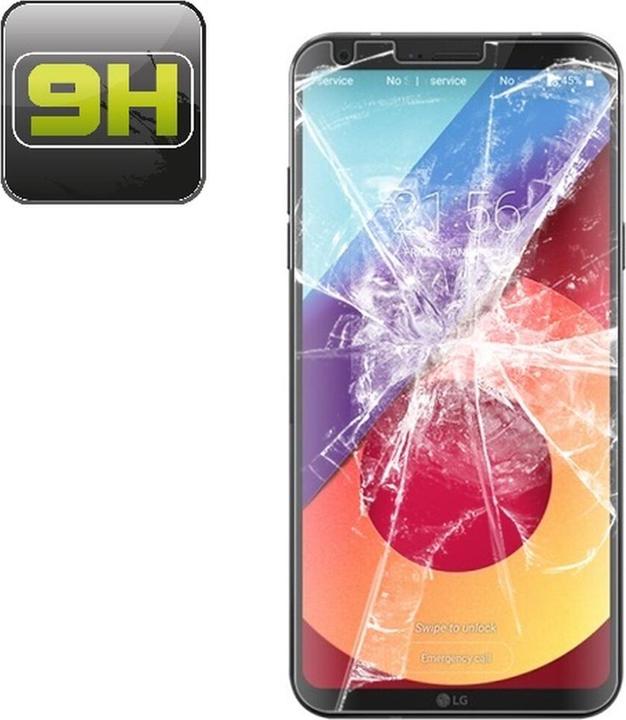 Actual product image Protectorking 1x real tempered 9H armoured glass 3D CLEAR (1 Piece, LG Q6)