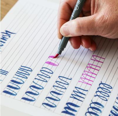 Produktbild Online Callibrush Handlettering 5er Pack (Mehrfarbig, 5 x)