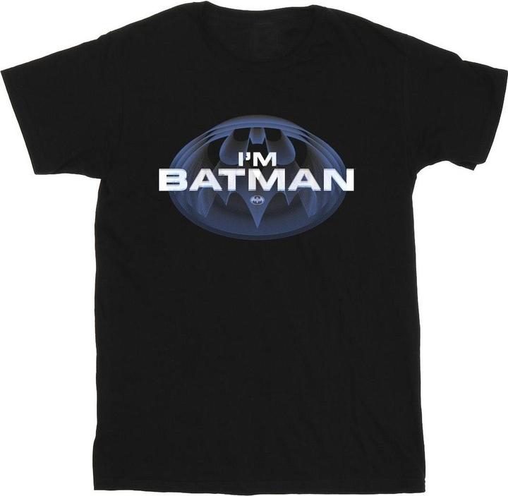 Actual product image Mens The Flash I'm Batman T-Shirt (3XL)