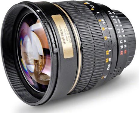 Image du produit Walimex pro Objectif Pro 85mm, f/1.4 IF, Nikon (Nikon F, Plein format)