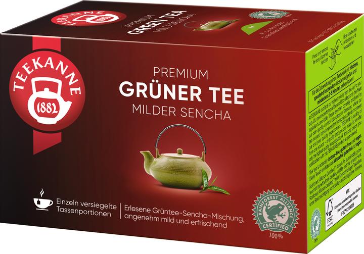 Actual product image Teekanne Gastro Green Tea 20 Btl. 50g (50 g)