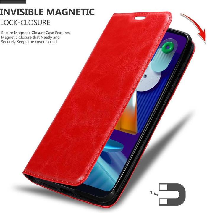 Produktbild Cadorabo Book Invisible Magnet Cover (Samsung Galaxy A11, Samsung Galaxy M11)