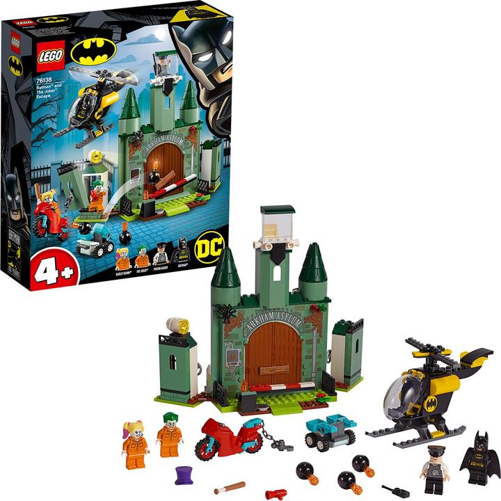 Image du produit LEGO Joker en fuite et Batman (76138, LEGO DC)