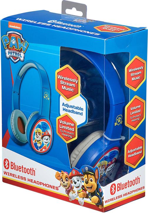 Actual product image eKids Paw Petrol Headphones Bluetooth /red