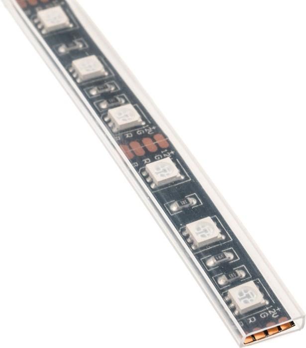 Produktbild Aqua Computer RGB-LED Strip, IP67, schwarz - 50cm (Blau, Grün, Rot)