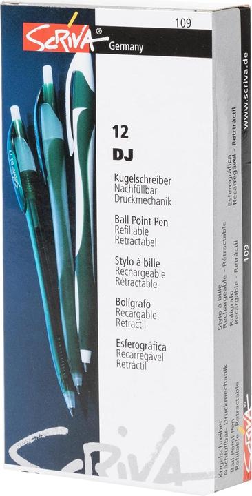 Actual product image Scriva Biros Office Focus red,12 pieces (Red, 12 x)