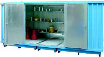 Actual product image kaiserkraft Hazardous material storage container, cold insulated (2800 l)