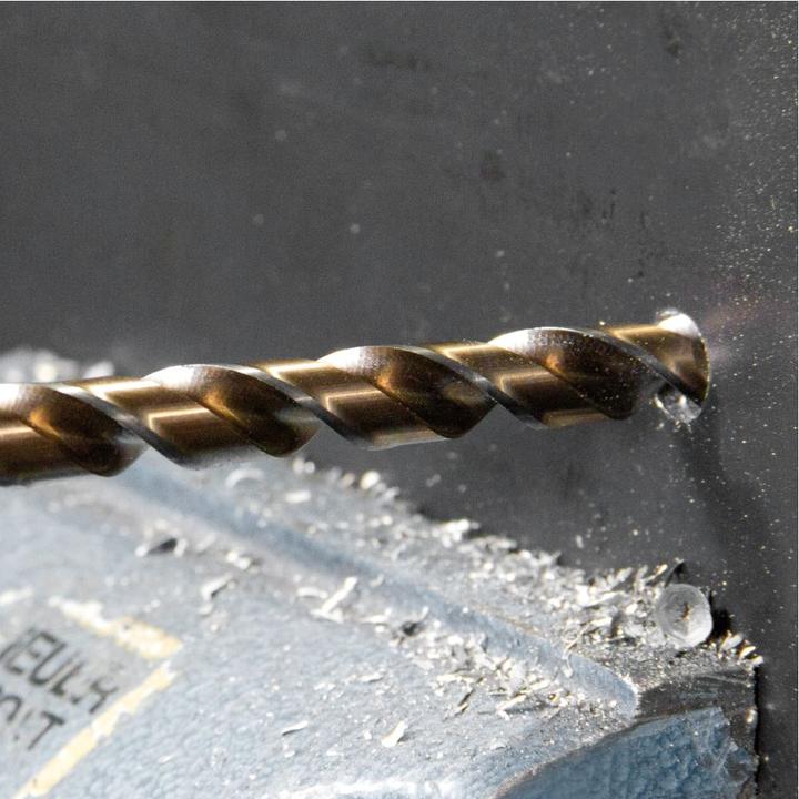 Produktbild Ruko Metall Spiralbohrer Set HSSE Co 5 25teilig DIN 338 3 Flächenschaft 1 (1-13mm)