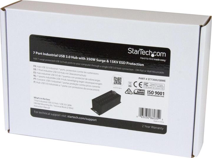 Actual product image StarTech 7Port USB 3.0 HUB (USB-B, 7 Ports)