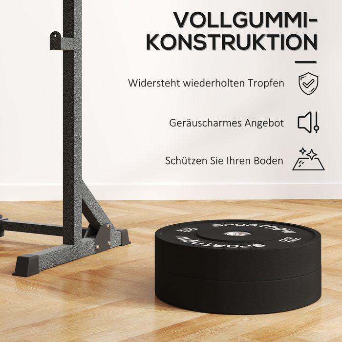 Immagine prodotto Swisshandel24 2er-Set Hantelgewichte, 2 x 20kg Gewichte, Hantelscheiben-Set Gewichtsscheiben (2 x 20 kg)