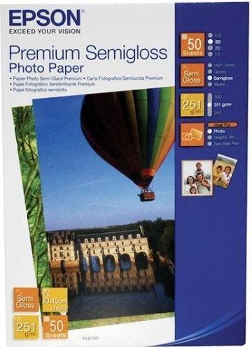 Actual product image Epson Premium Semigloss (251 g/m², 10 x 15 cm, 50 x)