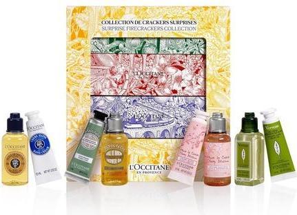 Image du produit L'Occitane Festive Hand & Body Crackers Collection Vegan 96% Prêt à l'emploi (Set soin du corps)