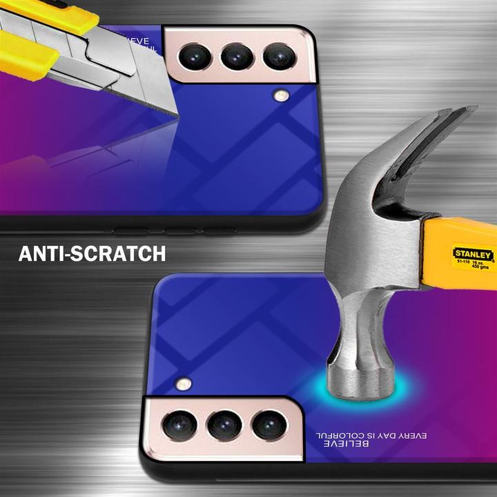 Produktbild Cadorabo TPU 2 Farben Glas Cover (Samsung Galaxy S21 5G)