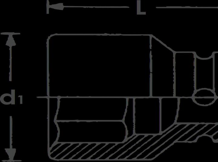 Actual product image Vigor Power Socket Insert Double Hex Sw36 (36 mm)