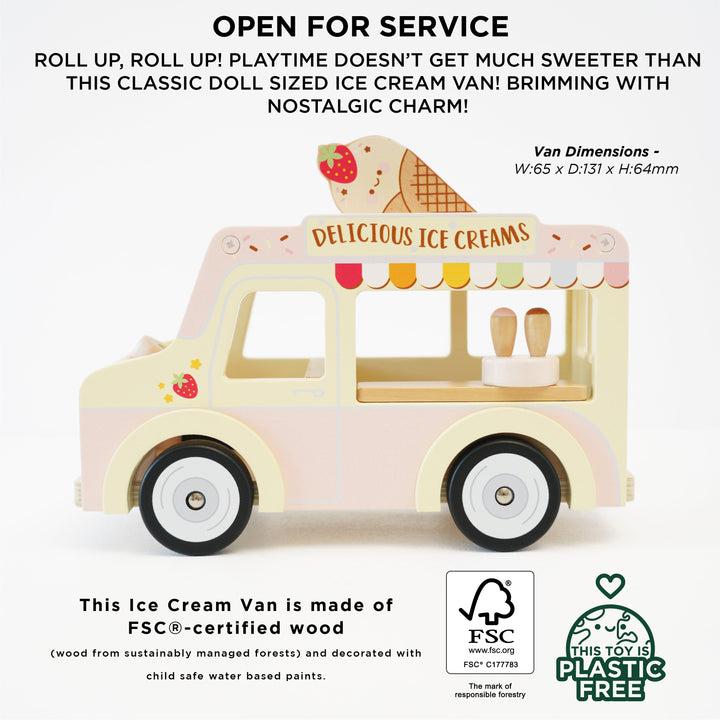 Actual product image Le Toy Van Ice cream van