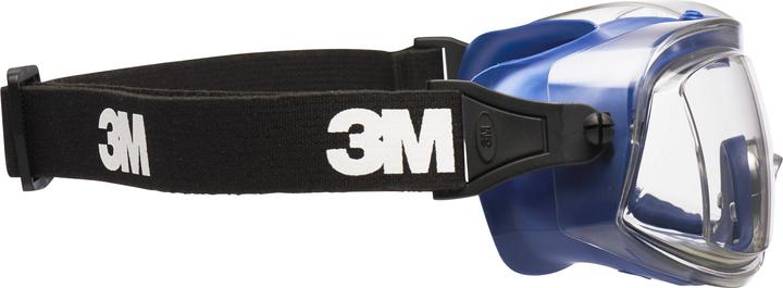 Produktbild 3M Modul-R Schutzbrille, Carbonglas, Klar mit UV Schutz, belüftet, Rahmen aus TPE kratzfest