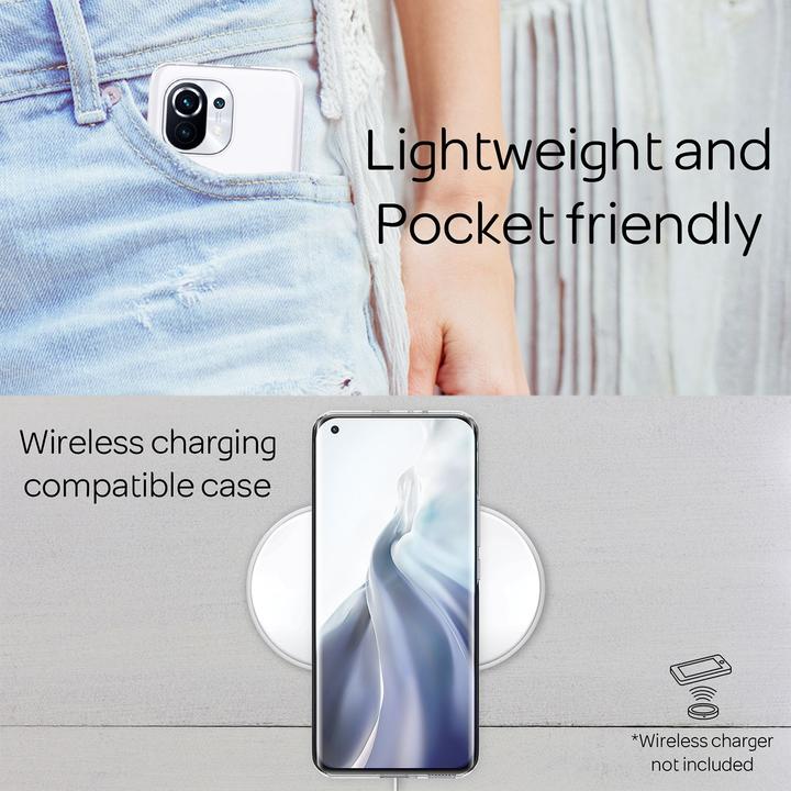 Produktbild Nalia Klare Silikon Handyhülle (Xiaomi Mi 11)