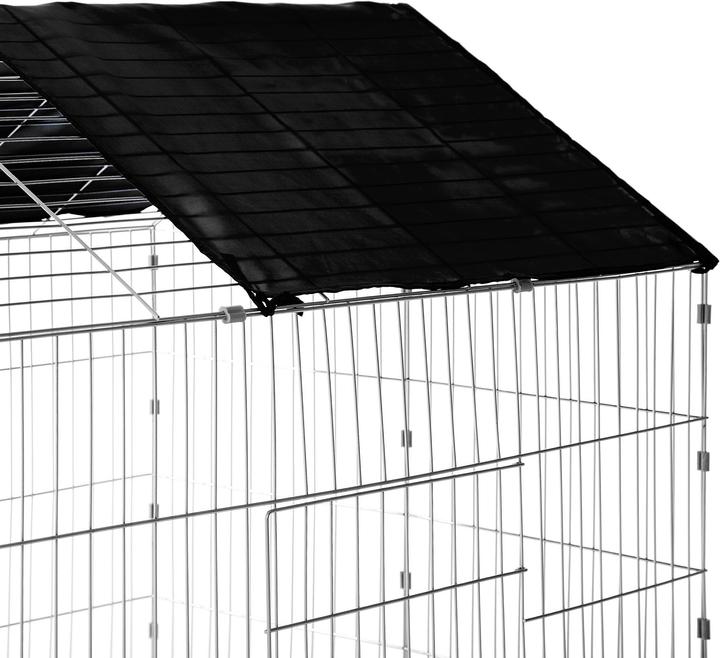 Image du produit tectake Enceinte extérieure pour lapins avec protection solaire