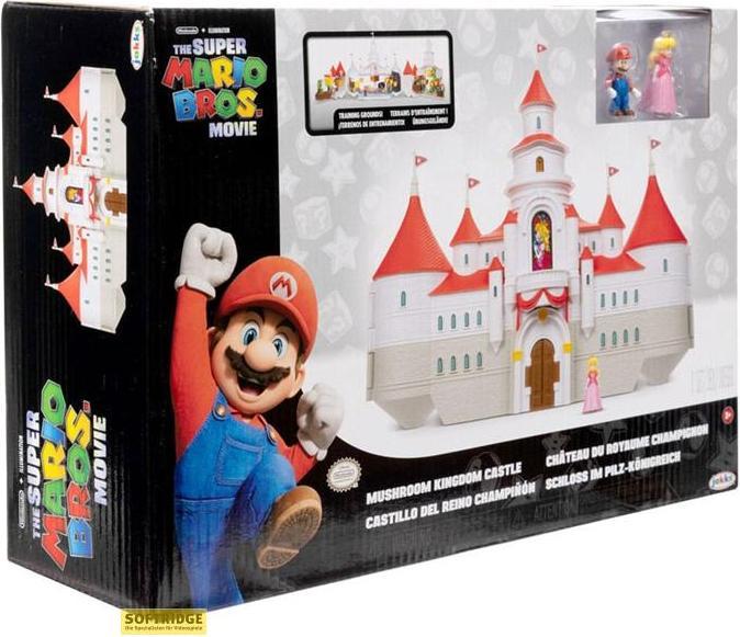 Immagine prodotto Jakks Pacific Super Mario Movie - Mini mondo DLX Castello di Peach (417154)