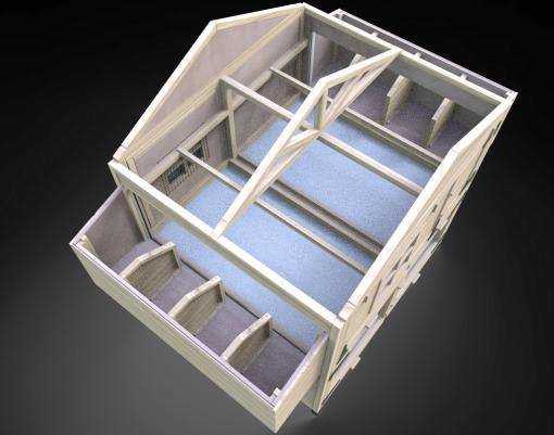 Produktbild Pet Homes Kleintierstall SAAS FEE