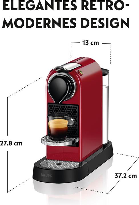 Actual product image Krups Nespresso CitiZ (NESPRESSO Original)