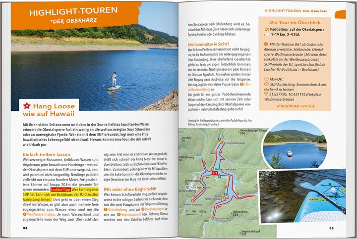 Produktbild OUTDOOR GUIDE Reiseführer Harz (Deutsch, Jana Zieseniss, 2025)