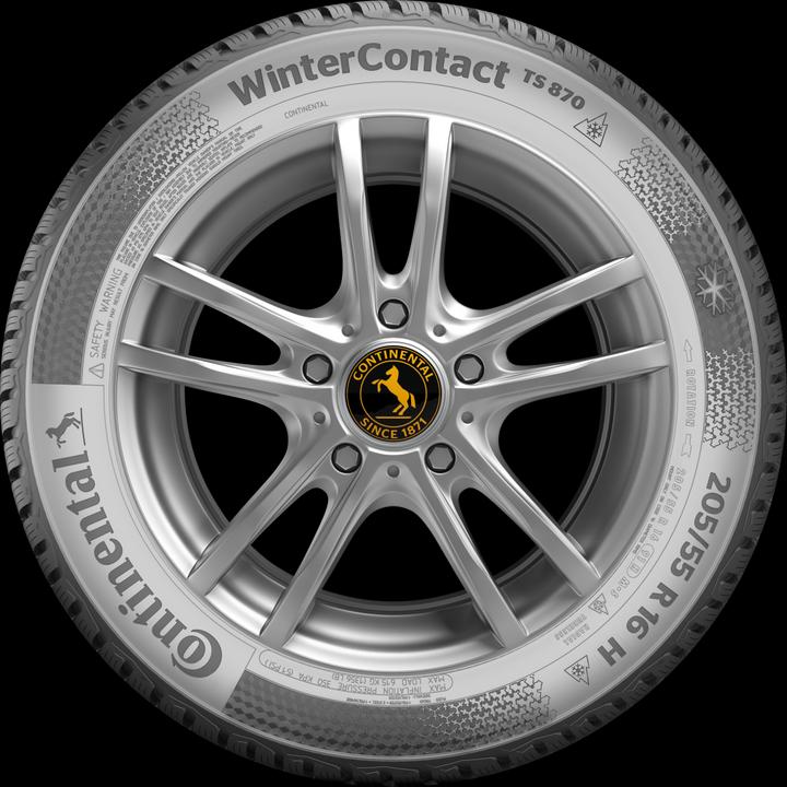 Actual product image Continental WinterContact TS 870 (205/55R16 91H, Winter tyres)