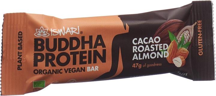 Immagine prodotto Iswari Buddha Energy Organic Cocoa & Almond Bar (47g) (1 pz., 47 g)