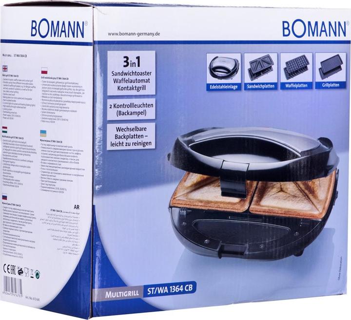 Produktbild Bomann Sandwichmaker ST