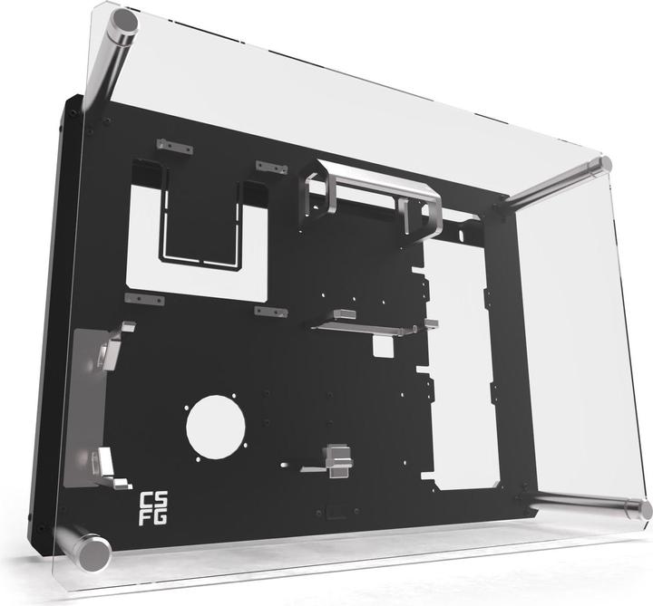 Immagine prodotto Creative Solutions For Gamers CSFG Frostbite - alloggiamento a parete - nero, Micro-ITX (Micro-ITX)