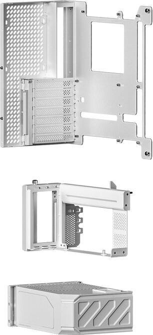 Image du produit TRYX LUCA L70 Tour midi, verre trempé, ARGB - blanc