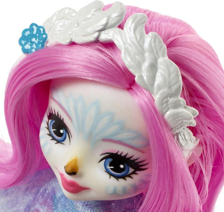 Actual product image Enchantimals Saffi Swan Doll & Poise Figure