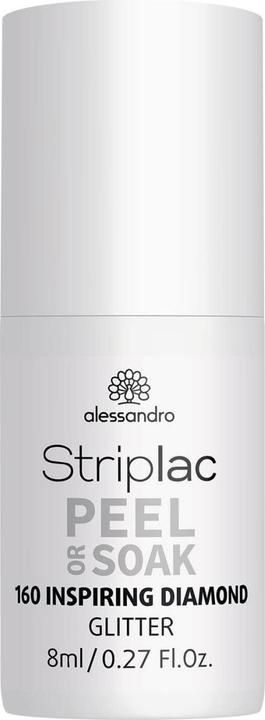 Actual product image Alessandro Striplac Peel or Soak (160, Inspiring, Diamond, Peelable nail polish)