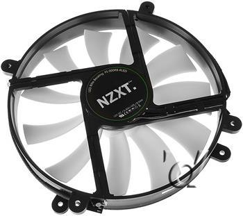 Actual product image NZXT FS-200 Enthusiast Silent Case Fan, blue LED - 200mm (200 mm)