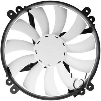 Actual product image NZXT FS-200 Enthusiast Silent Case Fan, blue LED - 200mm (200 mm)