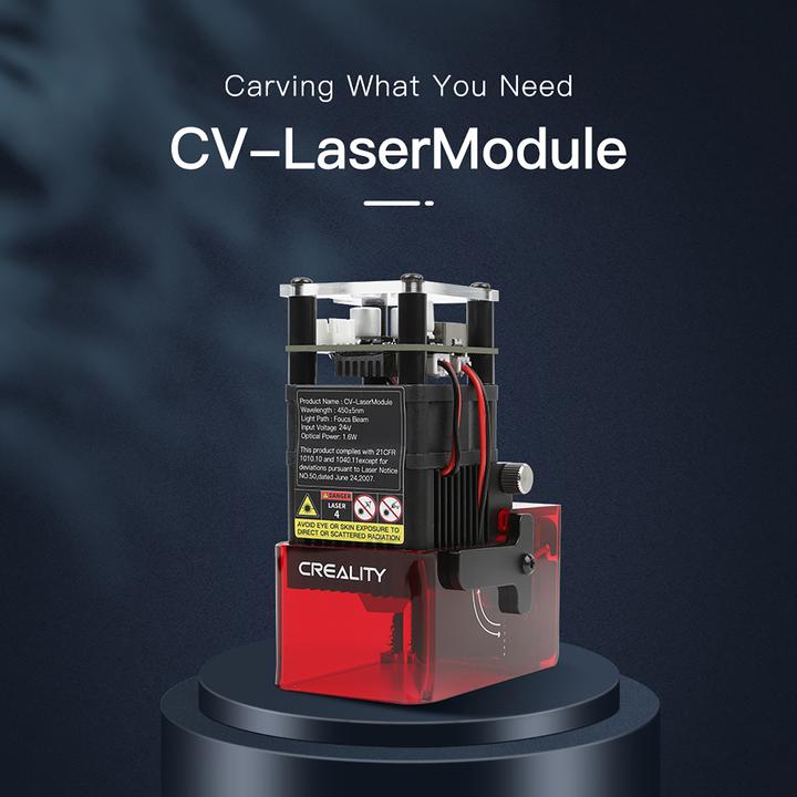 Actual product image Creality Ender 3 S1/S1 Pro CV Laser Module 24V 1.6W (Accessories)