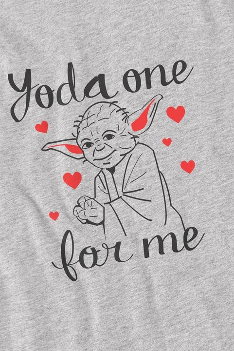Immagine prodotto Star Wars Yoda One For Me Maglietta San Valentino Uomo (3XL)