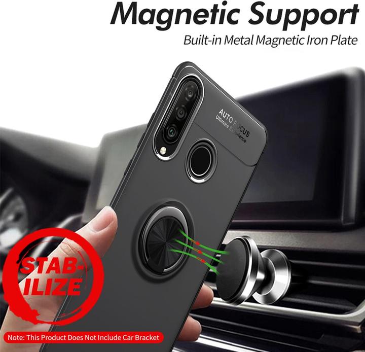 Image du produit Nalia Bague de couverture 360° Porte-doigts (Huawei P30 Lite)