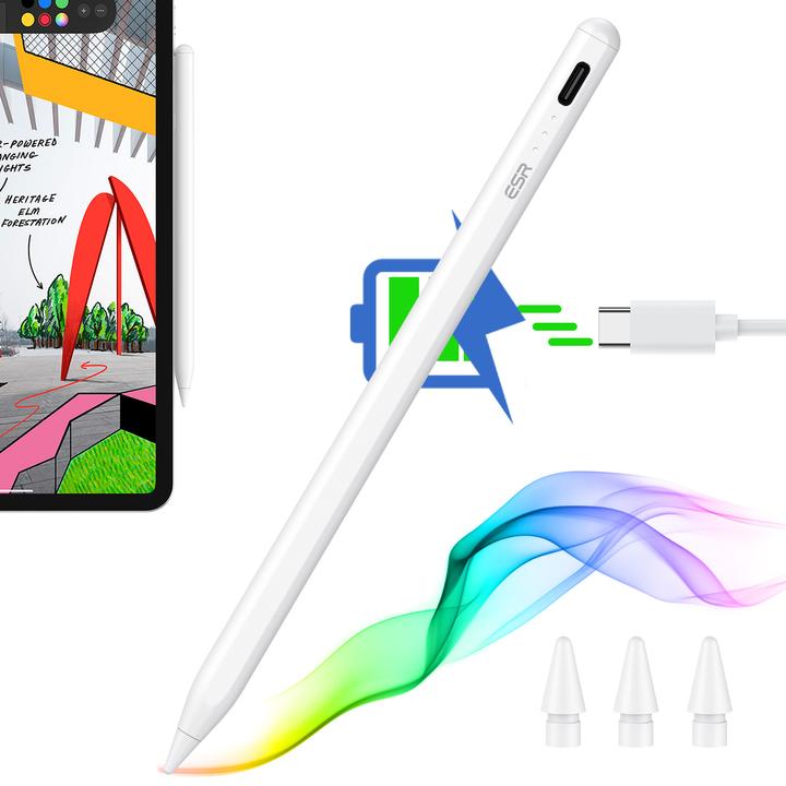 Actual product image ESR Digital Pencil Magnetic iPad