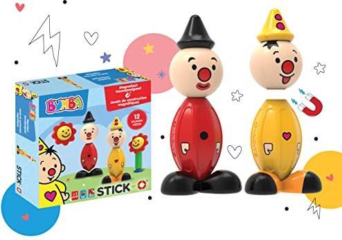 Actual product image Stick-O Bumba Speelset, 14dlg. (5 cm)