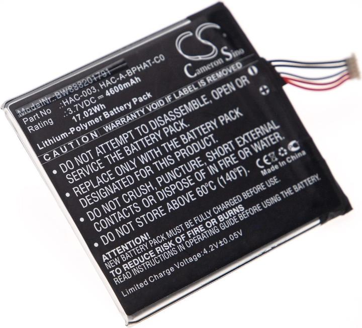 Image du produit AccuCell Akku Nintendo Switch HAC-001 u.a. wie HAC-003 u.a. (Switch)
