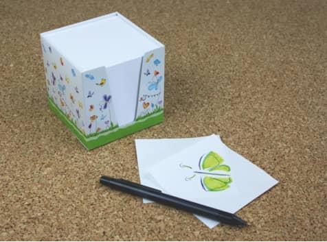 Image du produit Rnk Boîte à fiches 9,2x9,2x9,2 cm (LxHxP) 9x9 cm (LxH) 900 feuilles remplies Carton (9.2 x 9.2 x 9.2 cm)