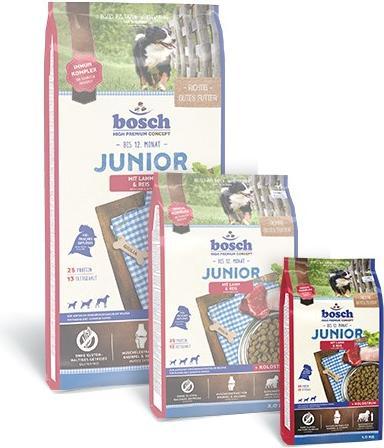 Actual product image Bosch Petfood Dog food dry, bosch Junior Lamb & Rice 1 kg (Puppy + kitten, 1 pcs., 1000 g)