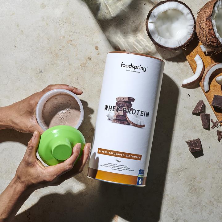 Image du produit Foodspring Protéine de lactosérum (Chocolat-noix de coco, 1 pcs, 750 g)