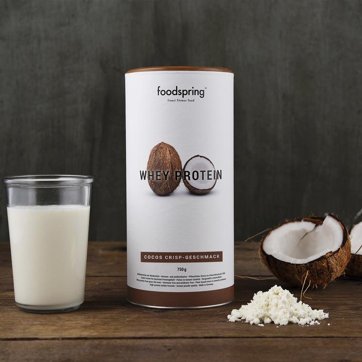 Image du produit Foodspring Protéine de lactosérum (Noix de coco, 1 pcs, 750 g)