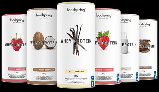 Produktbild Foodspring Whey Protein (Vanilla, 1 Stk., 750 g)