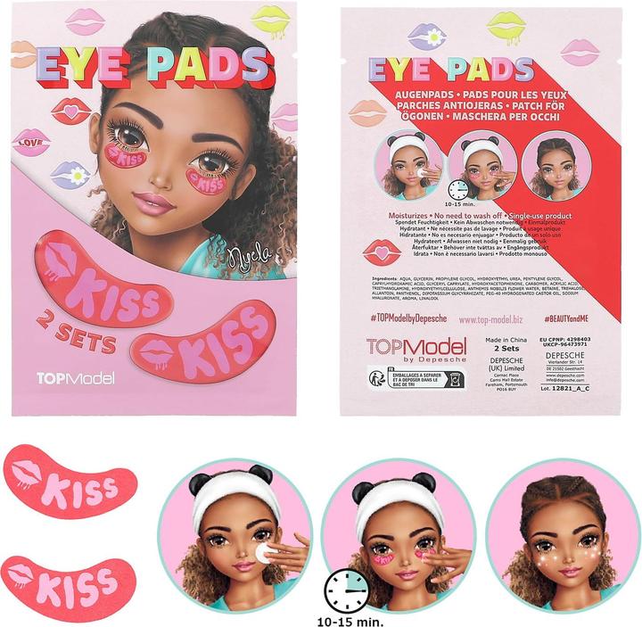 Depesche TOPModel - BEAUTY and ME - Eye pads - 1 set