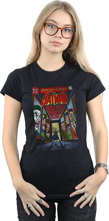 Actual product image Batman Womens/Ladies Rogues Gallery Cotton Boyfriend T-Shirt (M)