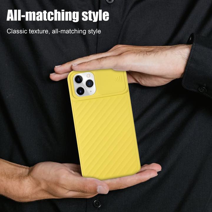 Immagine prodotto Cadorabo Cover in TPU con protezione della fotocamera (Apple iPhone 11 Pro Max)