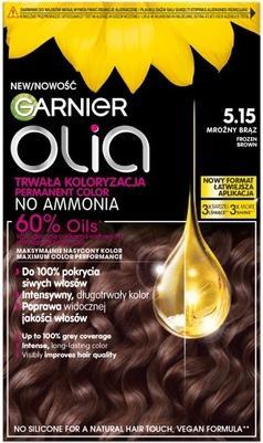 Image du produit Garnier Olia Hair Color 515 Frozen Brown (515 Marron congelé)